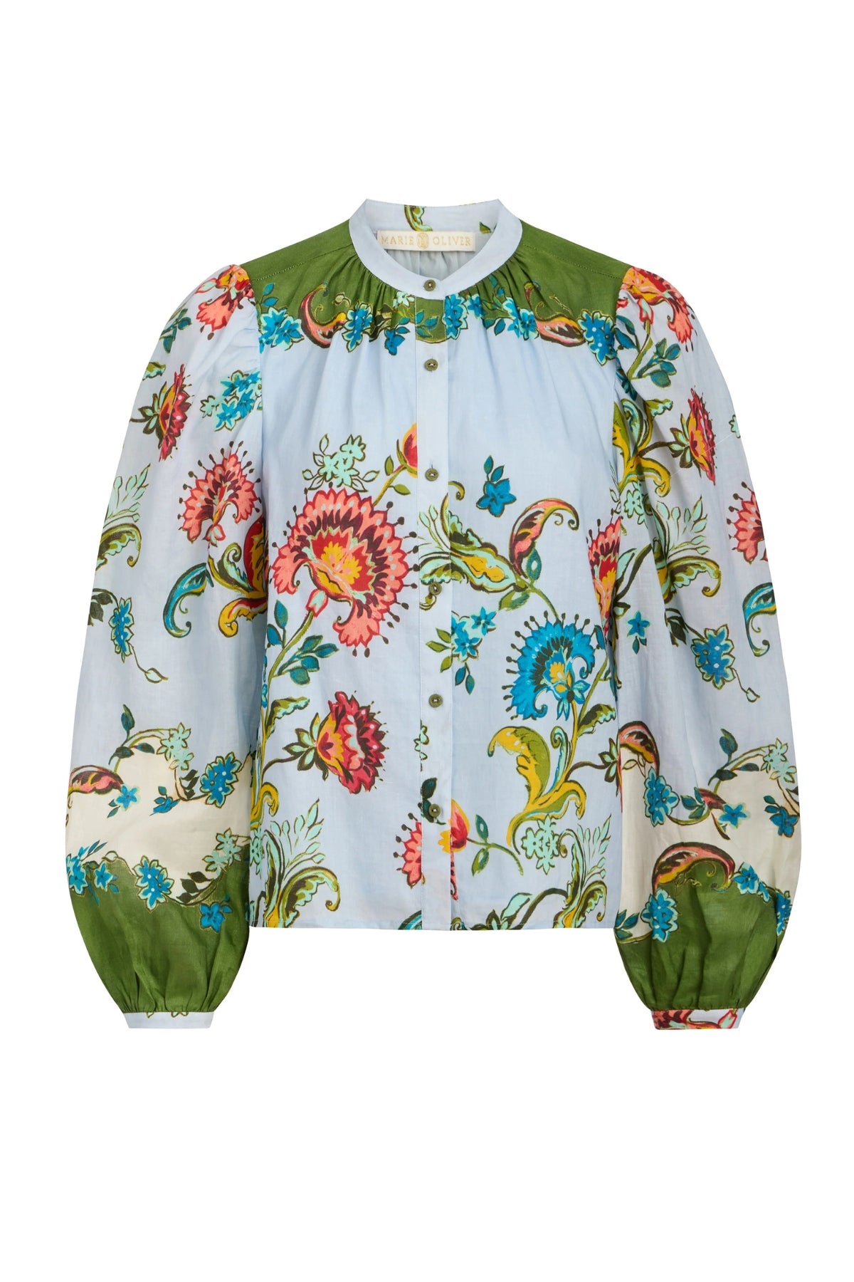 MARIE OLIVER | KENDRA BLOUSE- DELPHI