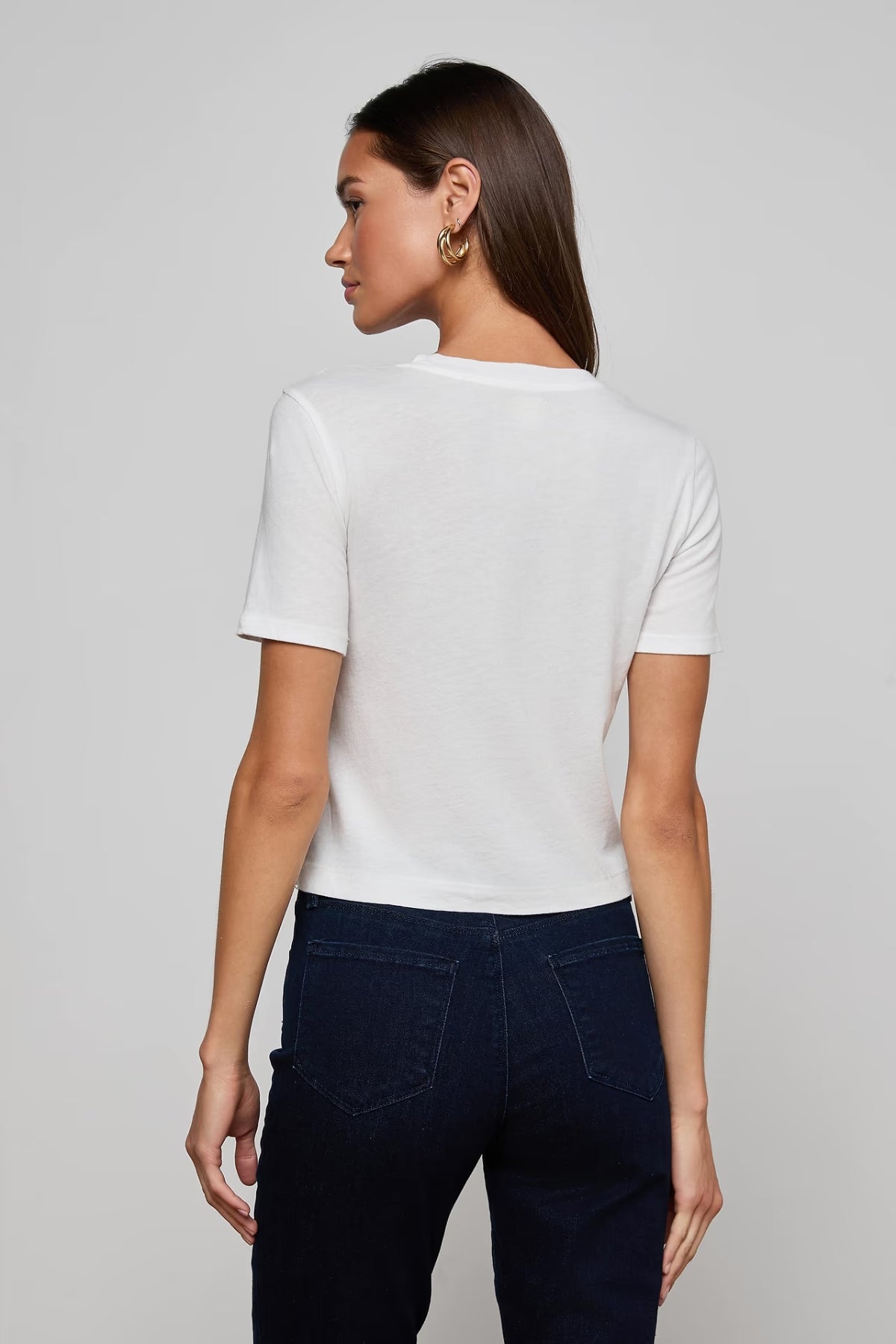 L'AGENCE | Stormy Crop Tee