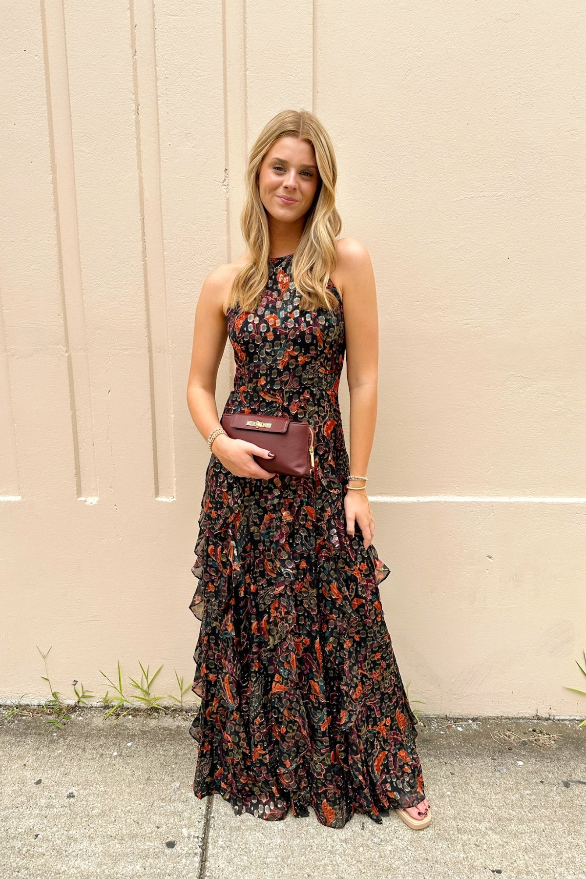 RAMY BROOK | PRINTED IDELLA GOWN