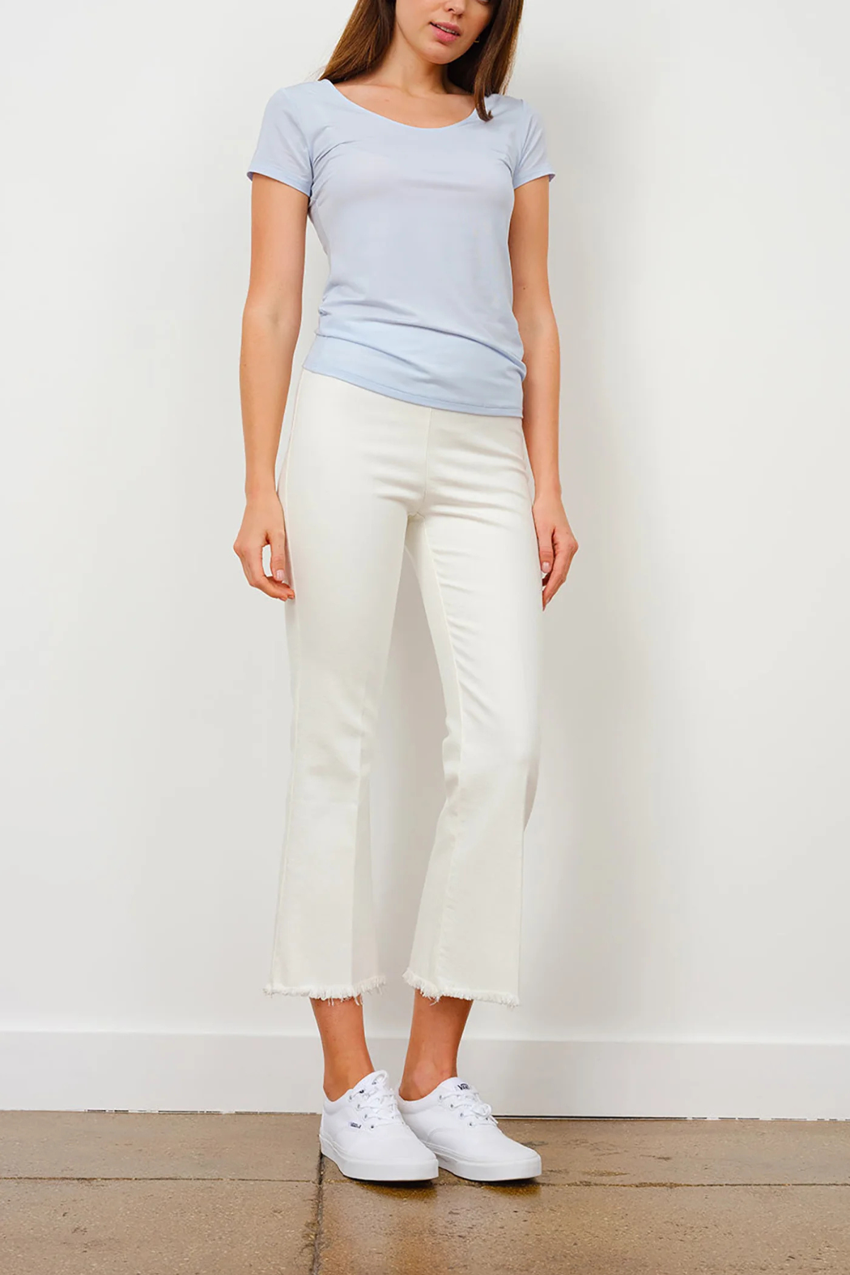 AVENUE MONTAIGNE | Leo Denim- White