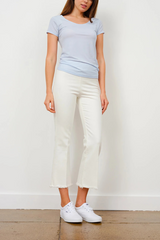 AVENUE MONTAIGNE | Leo Denim- White