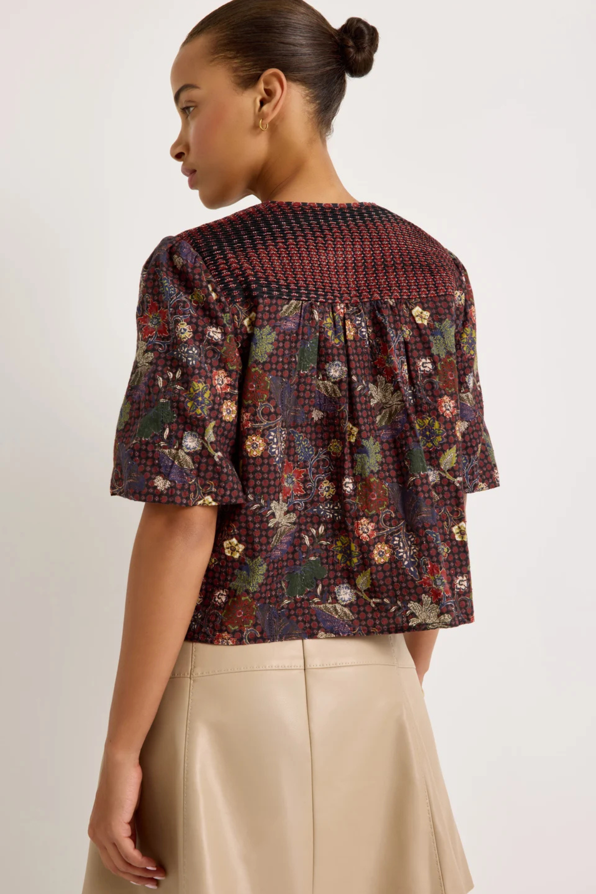 Marie Oliver | Laurel Top Rouge
