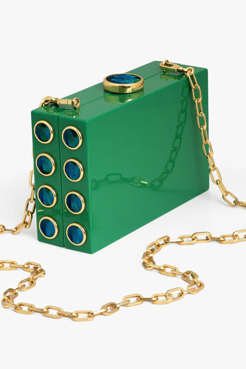 BRACKISH | BASEL PEACOCK CLUTCH