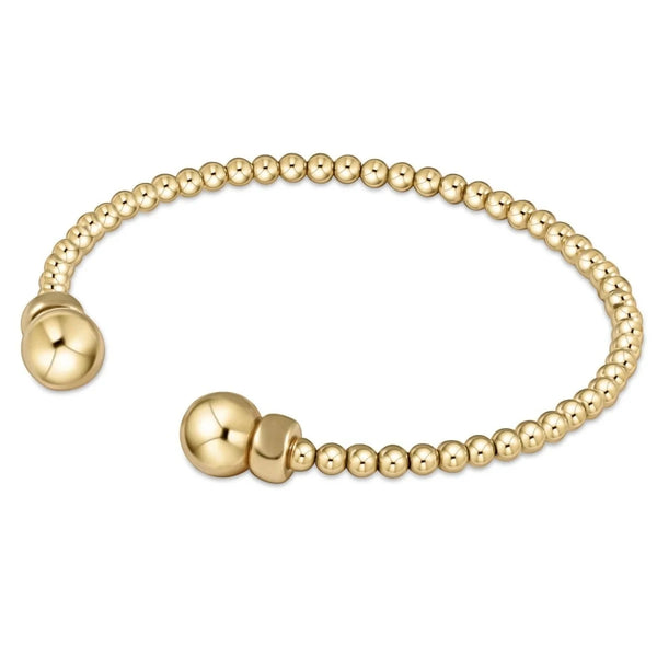 Classic Gold 3mm Cuff-Gold