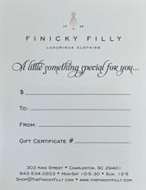 Finicky Filly Gift Card