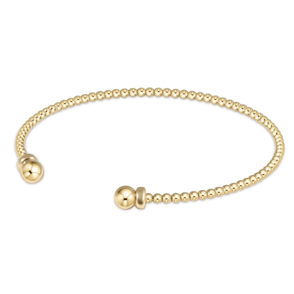 Classic Gold 2mm Cuff-Gold