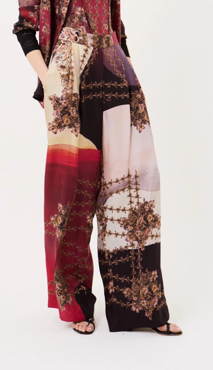 Mystic Plum Slim Trouser