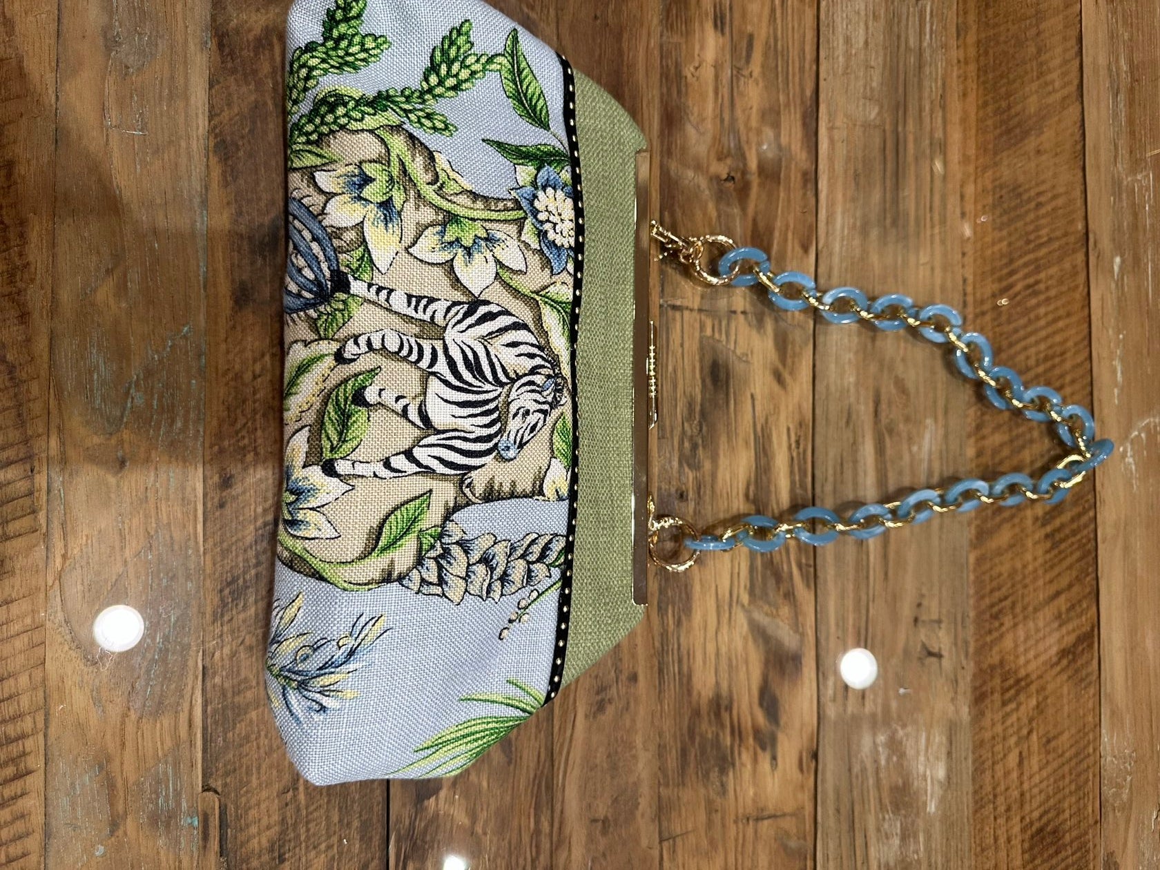 zebra purse