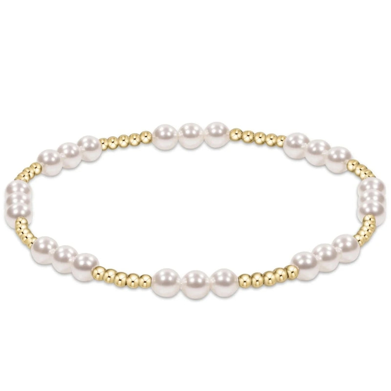 Classic Joy 4mm Pearl Bracelet